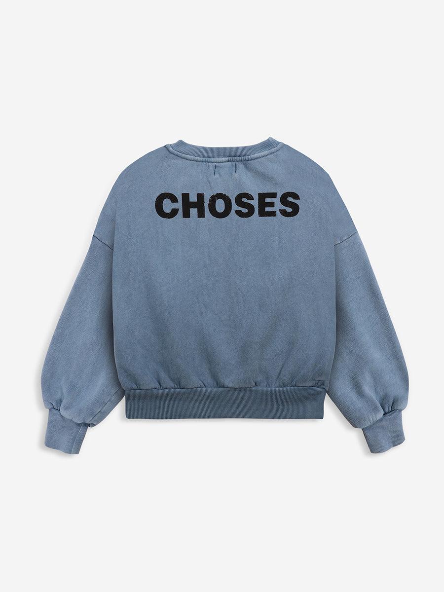 Bobo Choses Bobo Blue Sweatshirt