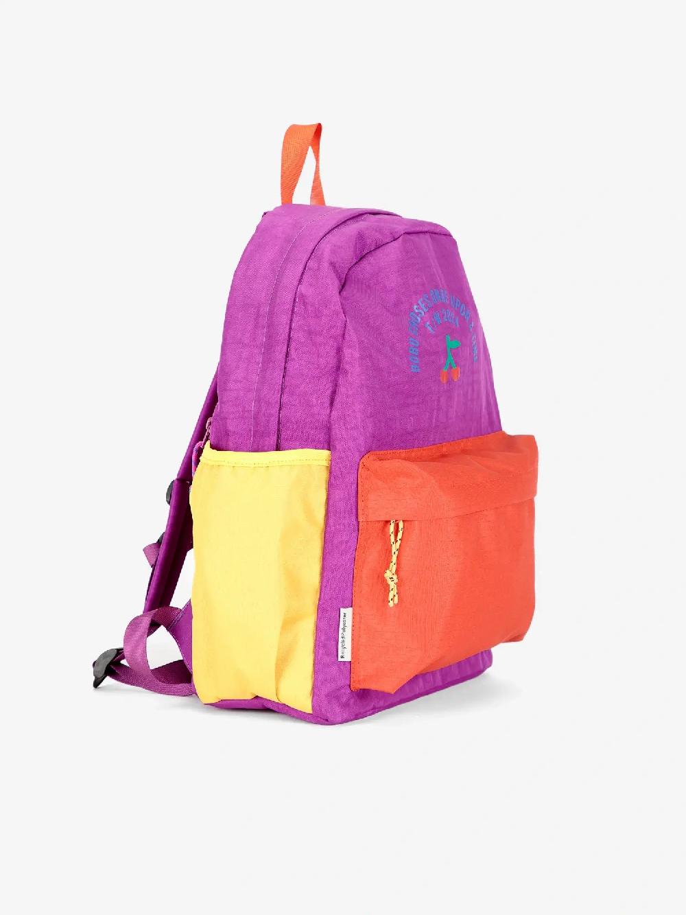 Bobo Choses Bobo Cherry Color Block Backpack