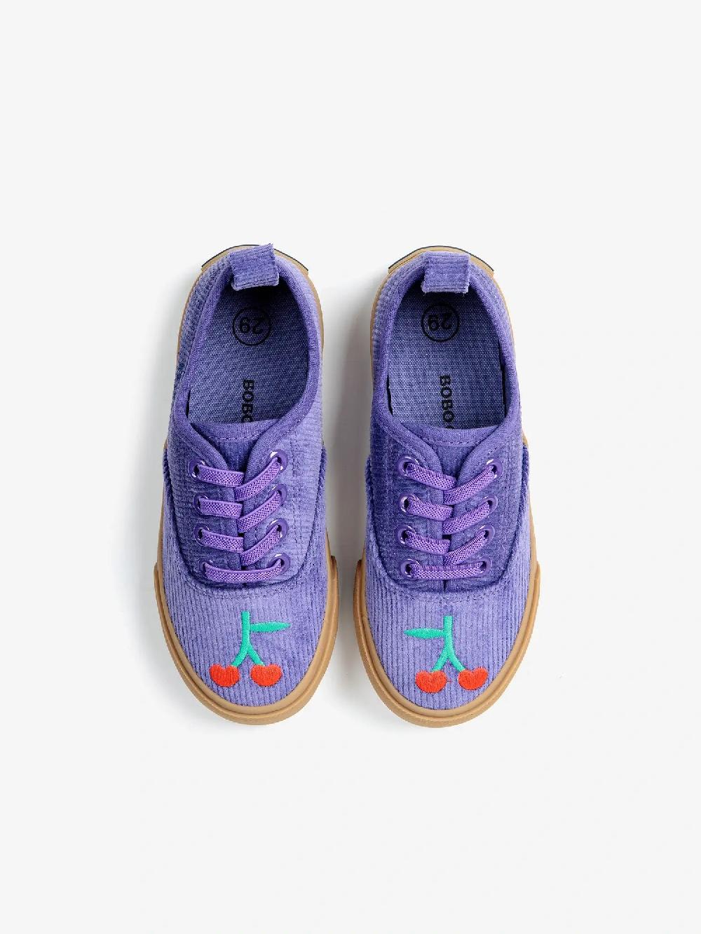 Bobo Choses Bobo Cherry Corduroy Sneakers