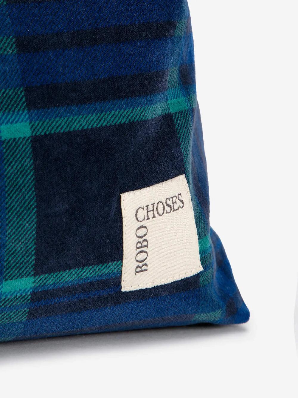 Bobo Choses Bobo Choses Check Velvet Bag