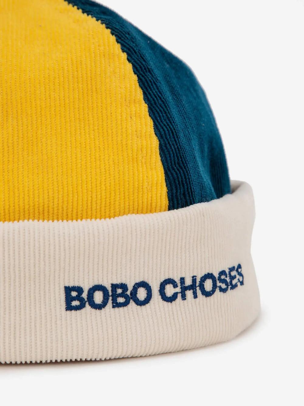 Bobo Choses Bobo Choses Color Block Corduroy Hat