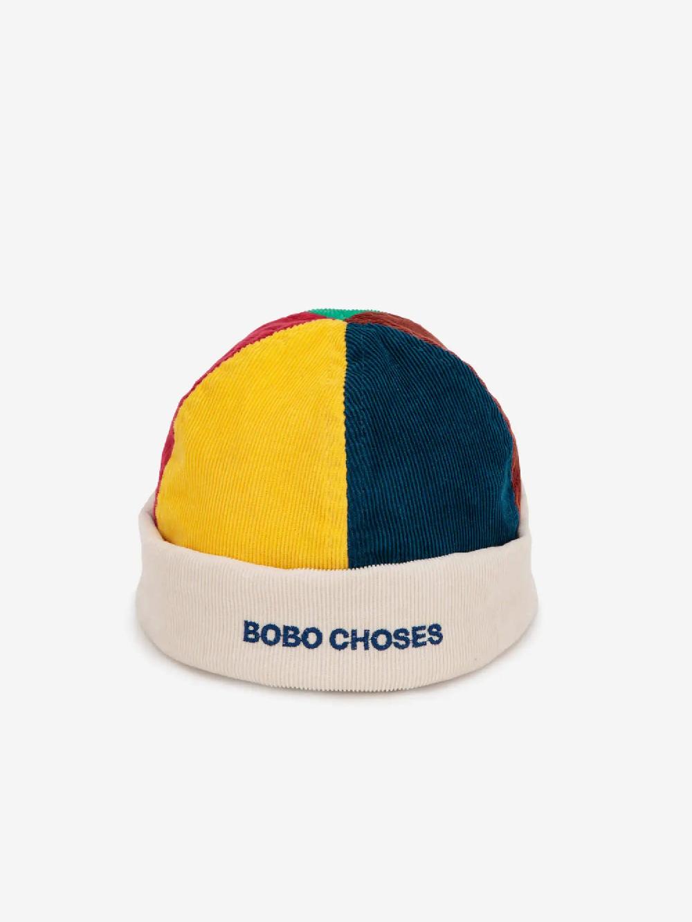 Bobo choses Bobo Choses color block corduroy hat