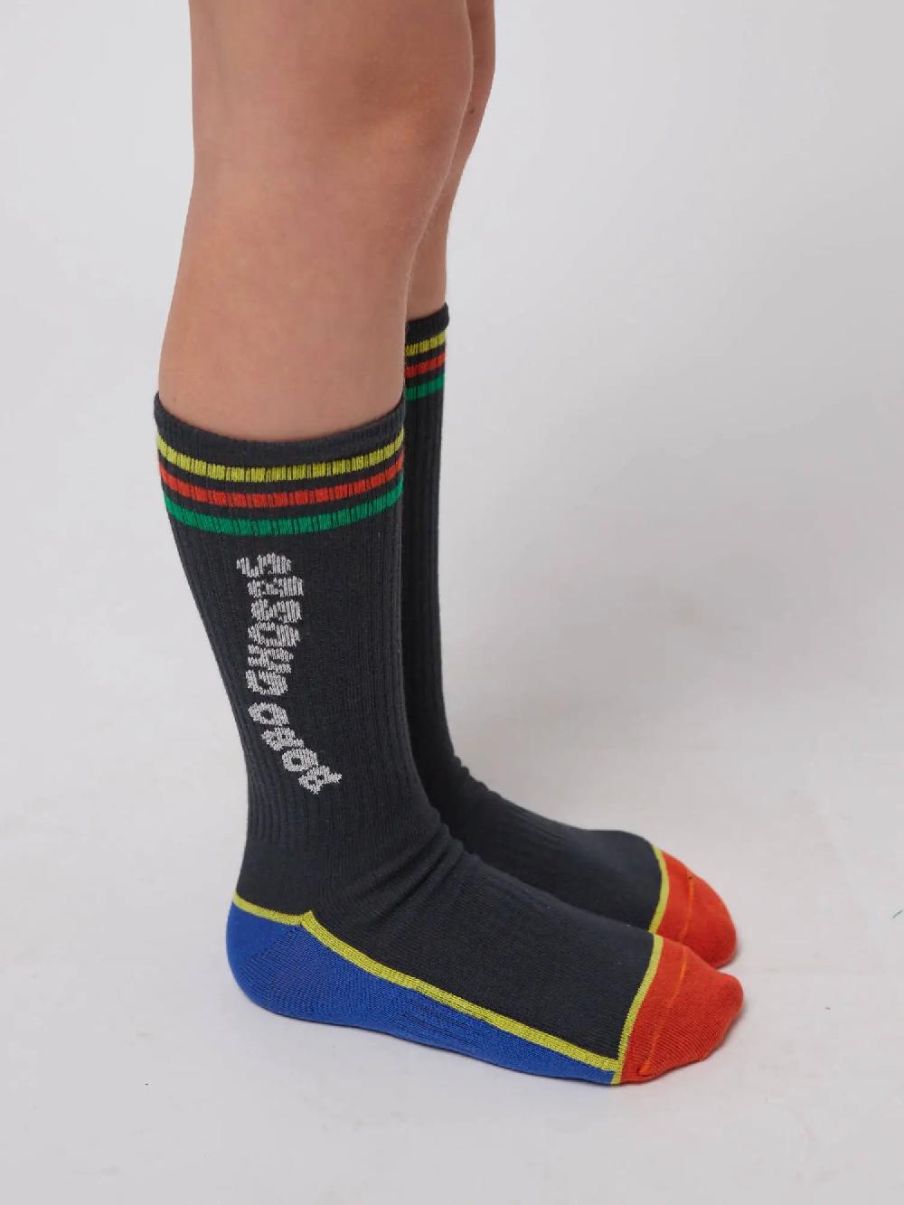Bobo choses Bobo Choses color block long socks