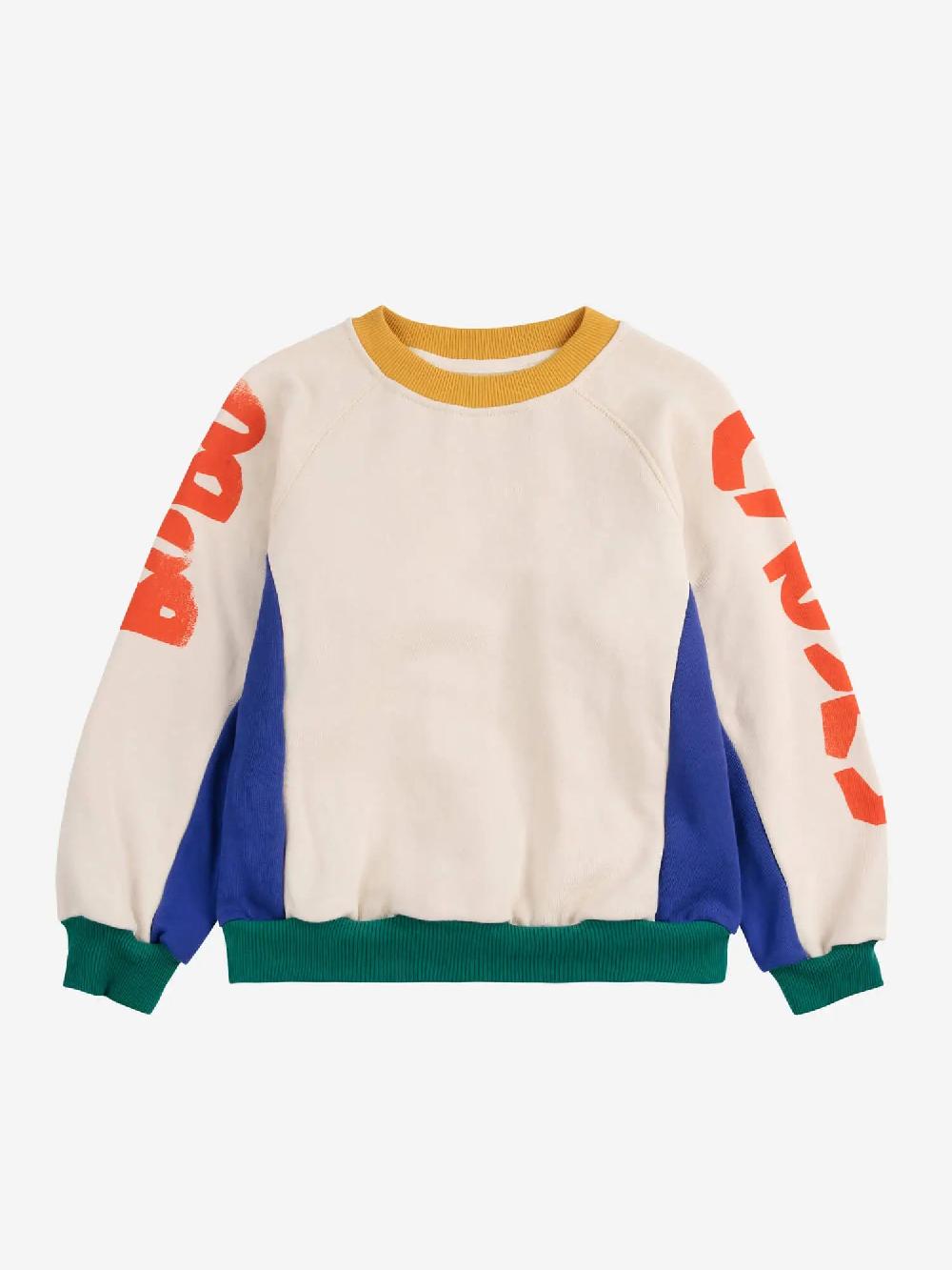 Bobo Choses Bobo Choses Color Block Sweashirt