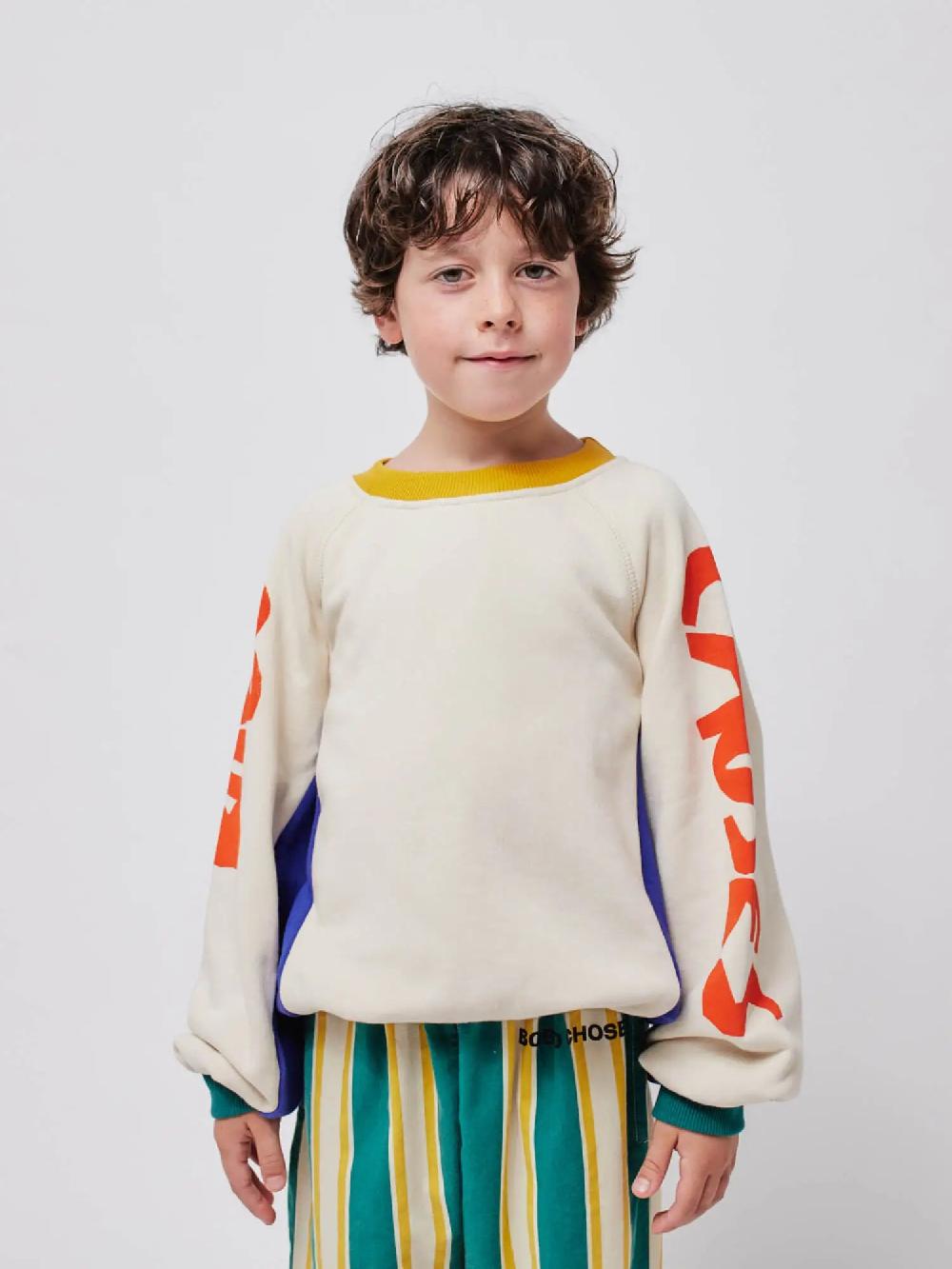 Bobo Choses Bobo Choses Color Block Sweashirt