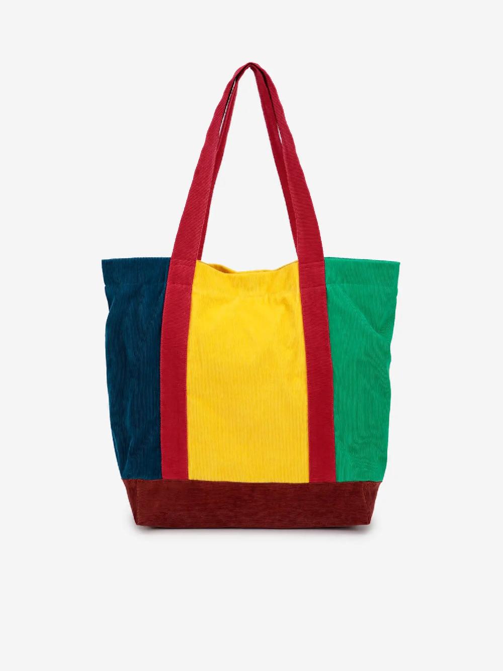 Bobo Choses Bobo Choses Color Squares Corduroy Bag