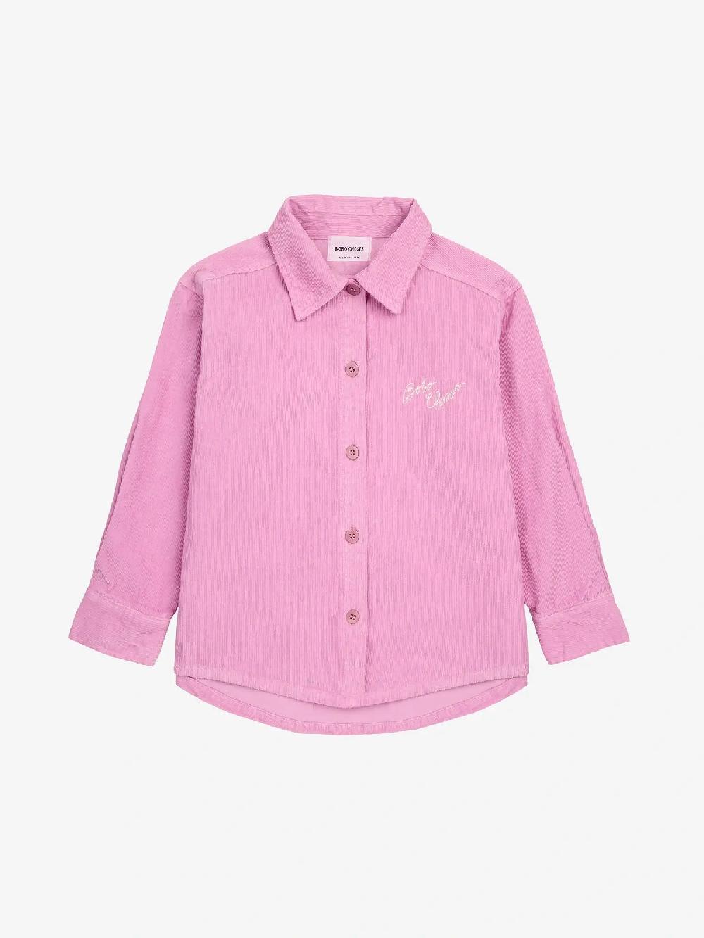 Bobo Choses Bobo Choses Embroidery Corduroy Shirt