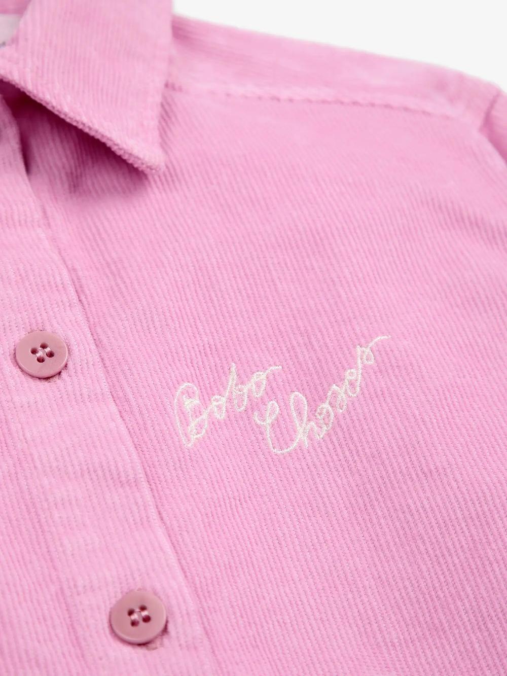 Bobo Choses Bobo Choses Embroidery Corduroy Shirt