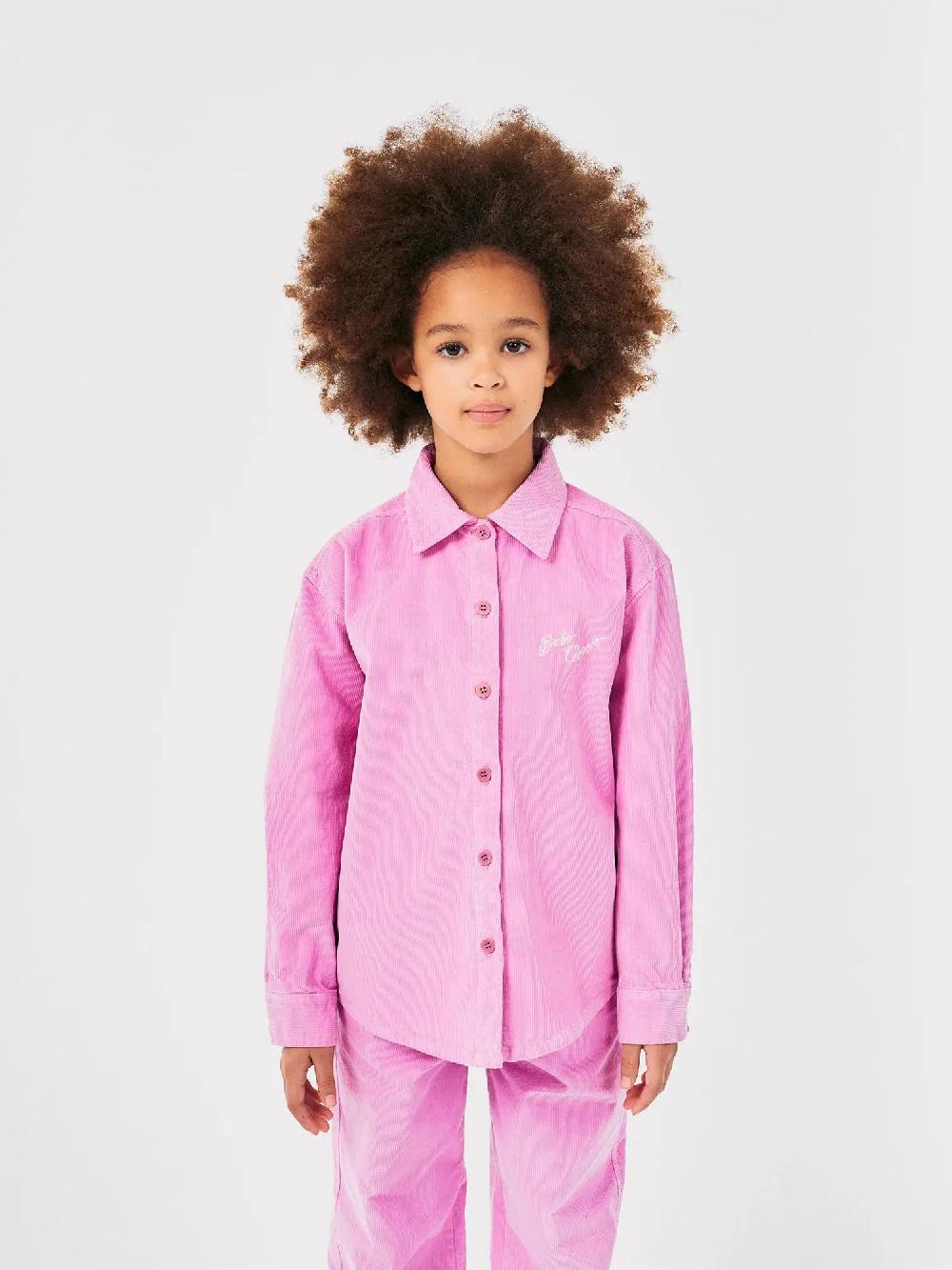 Bobo choses Bobo Choses embroidery corduroy shirt