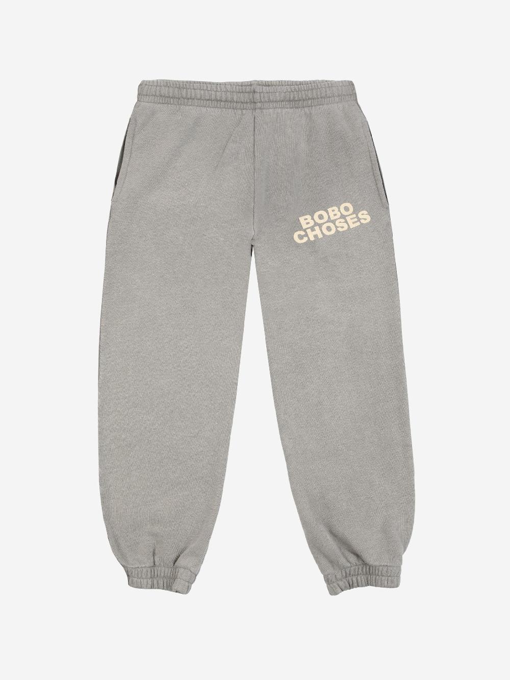 Bobo Choses Bobo Choses Grey Jogging Pants