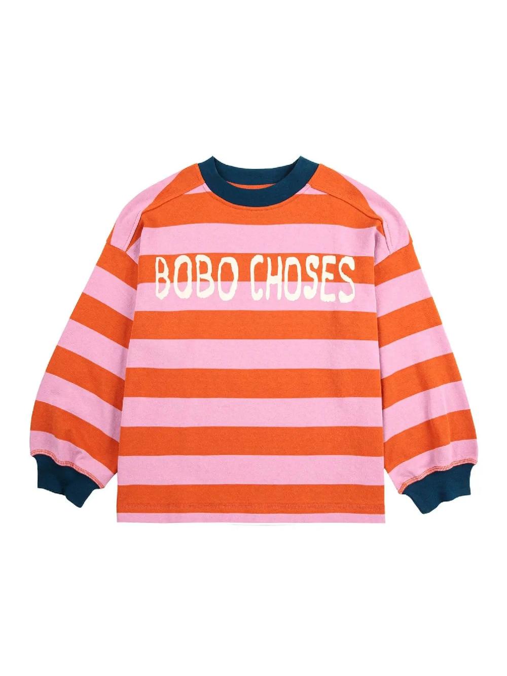 Bobo Choses Bobo Choses Shadow Stripes T-shirt