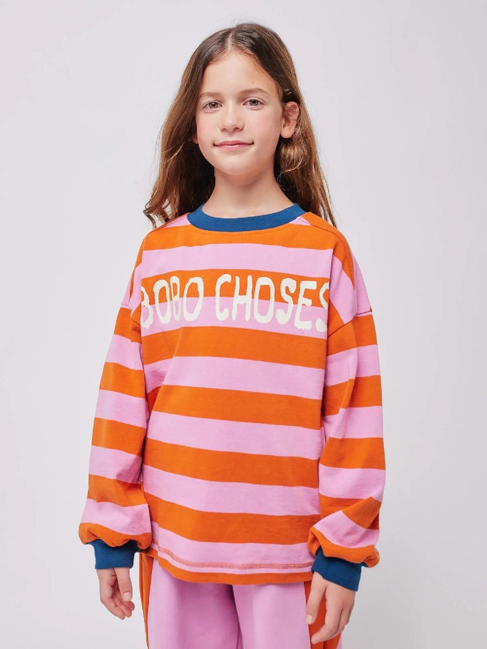 Bobo choses Bobo Choses Shadow Stripes T-shirt
