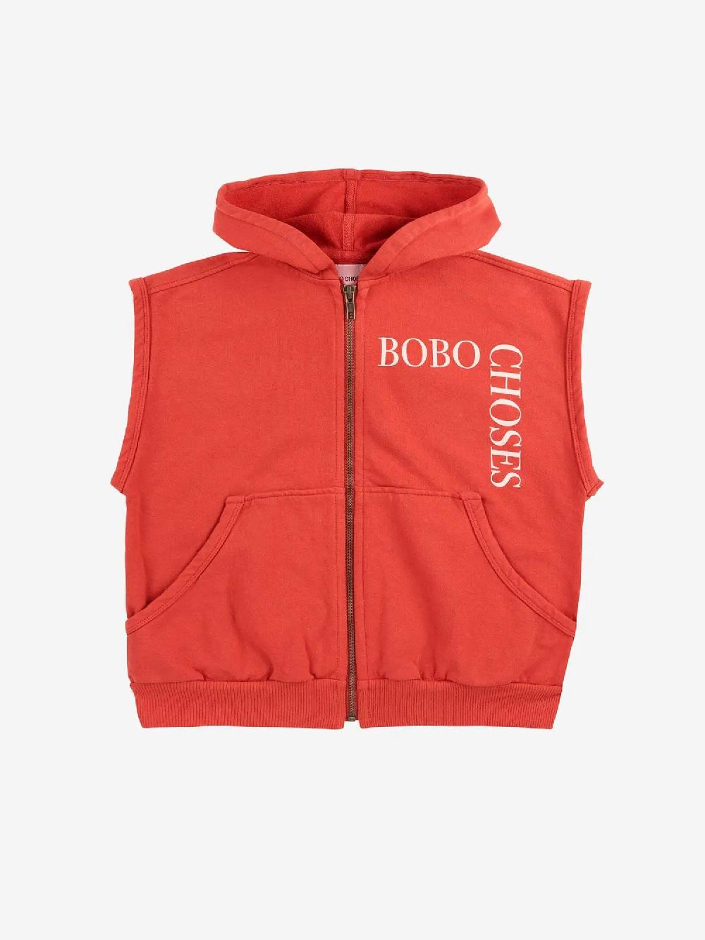 Bobo Choses Bobo Choses Sleeveles Zipped Hoodie