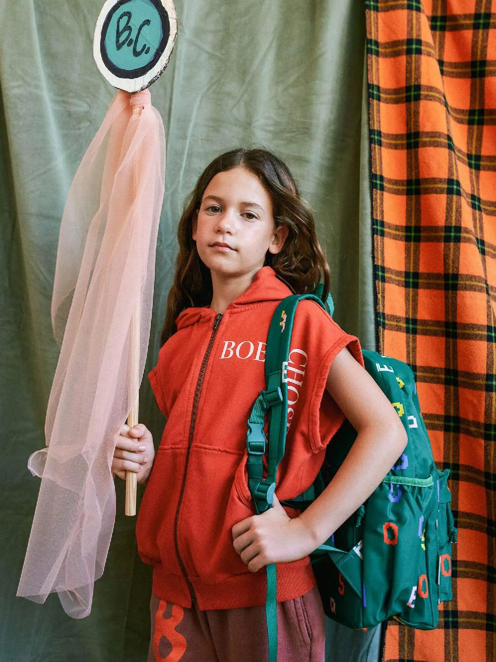 Bobo choses Bobo Choses sleeveles zipped hoodie