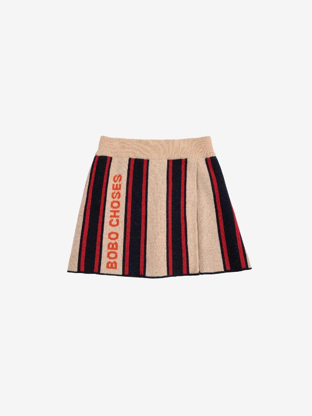 Bobo choses Bobo choses stripes knit skirt