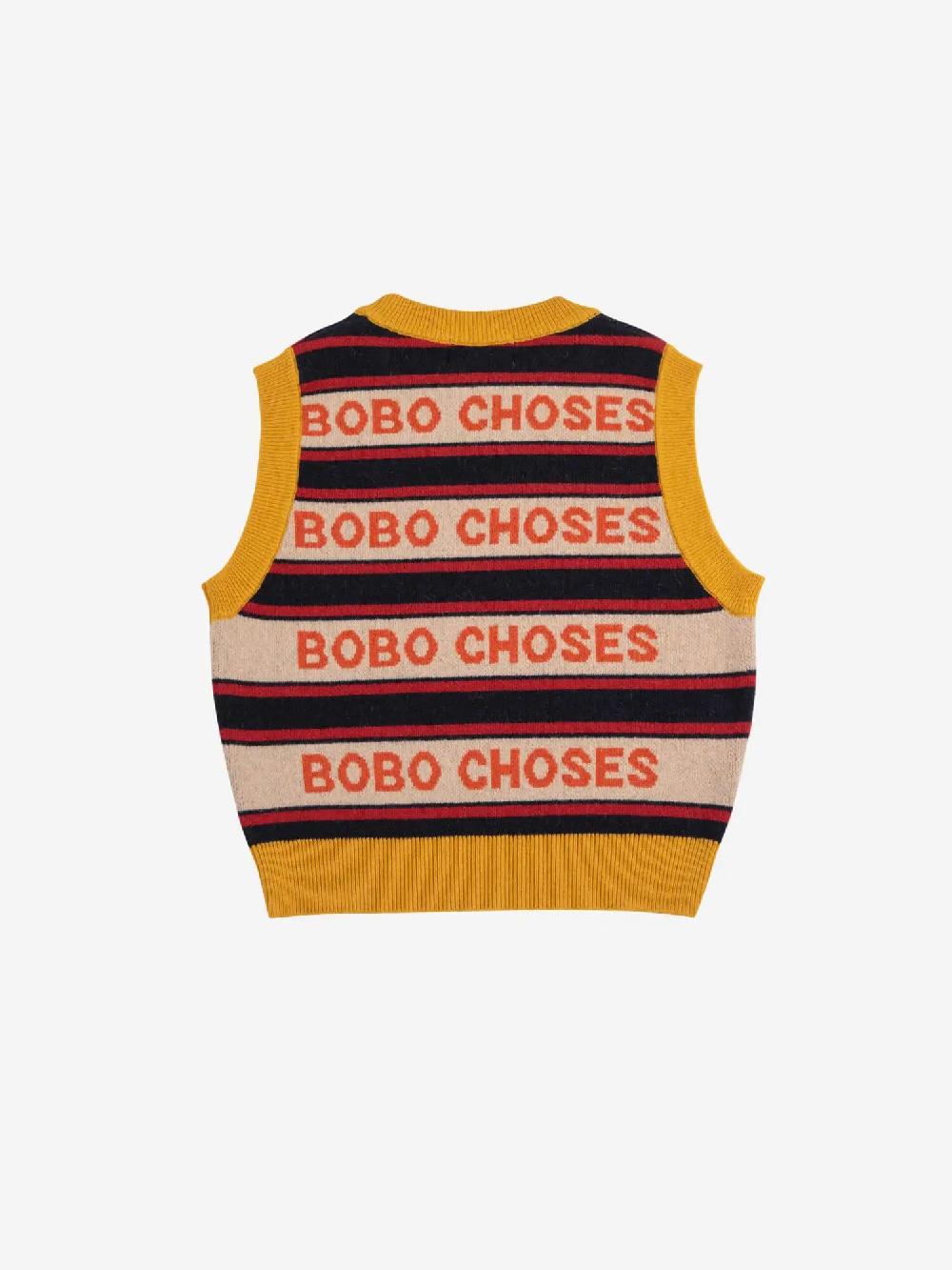 Bobo Choses Bobo Choses Stripes Knit Vest