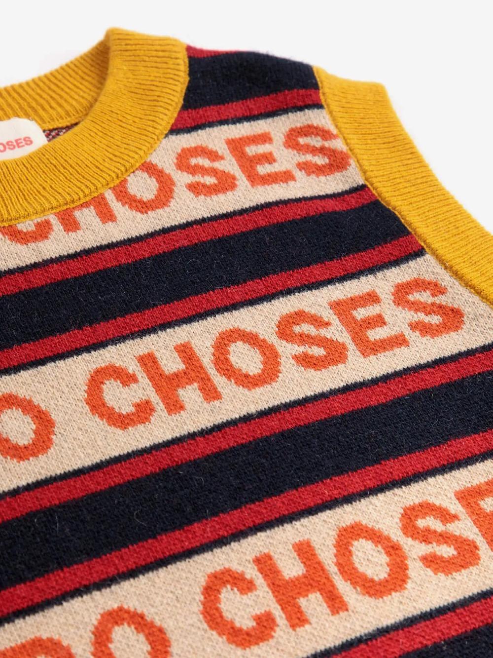 Bobo Choses Bobo Choses Stripes Knit Vest