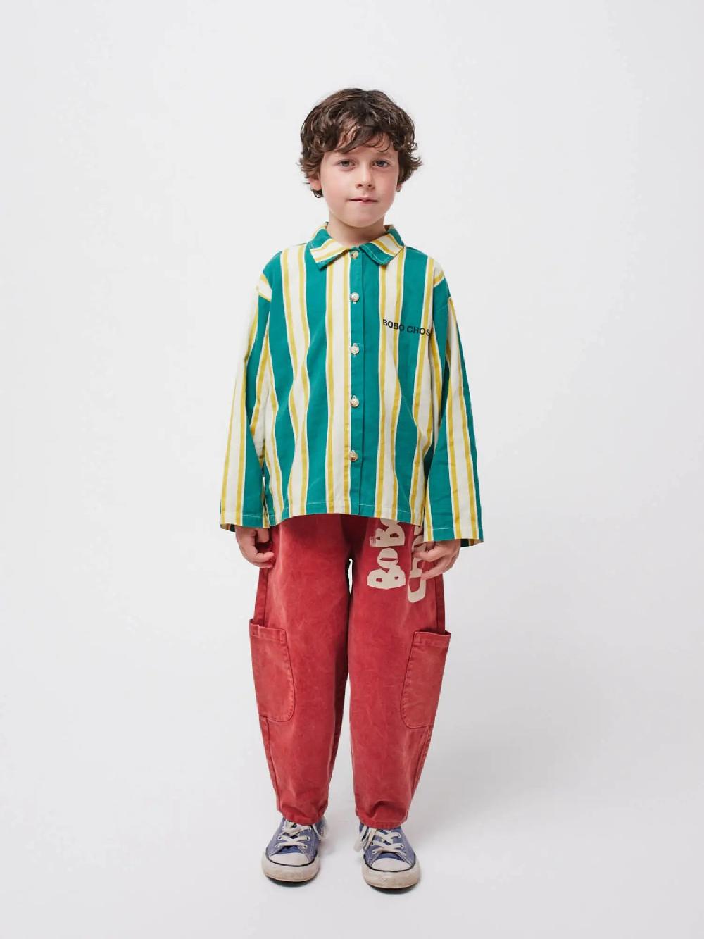 Bobo Choses Bobo Choses Stripes Long Sleeve Shirt