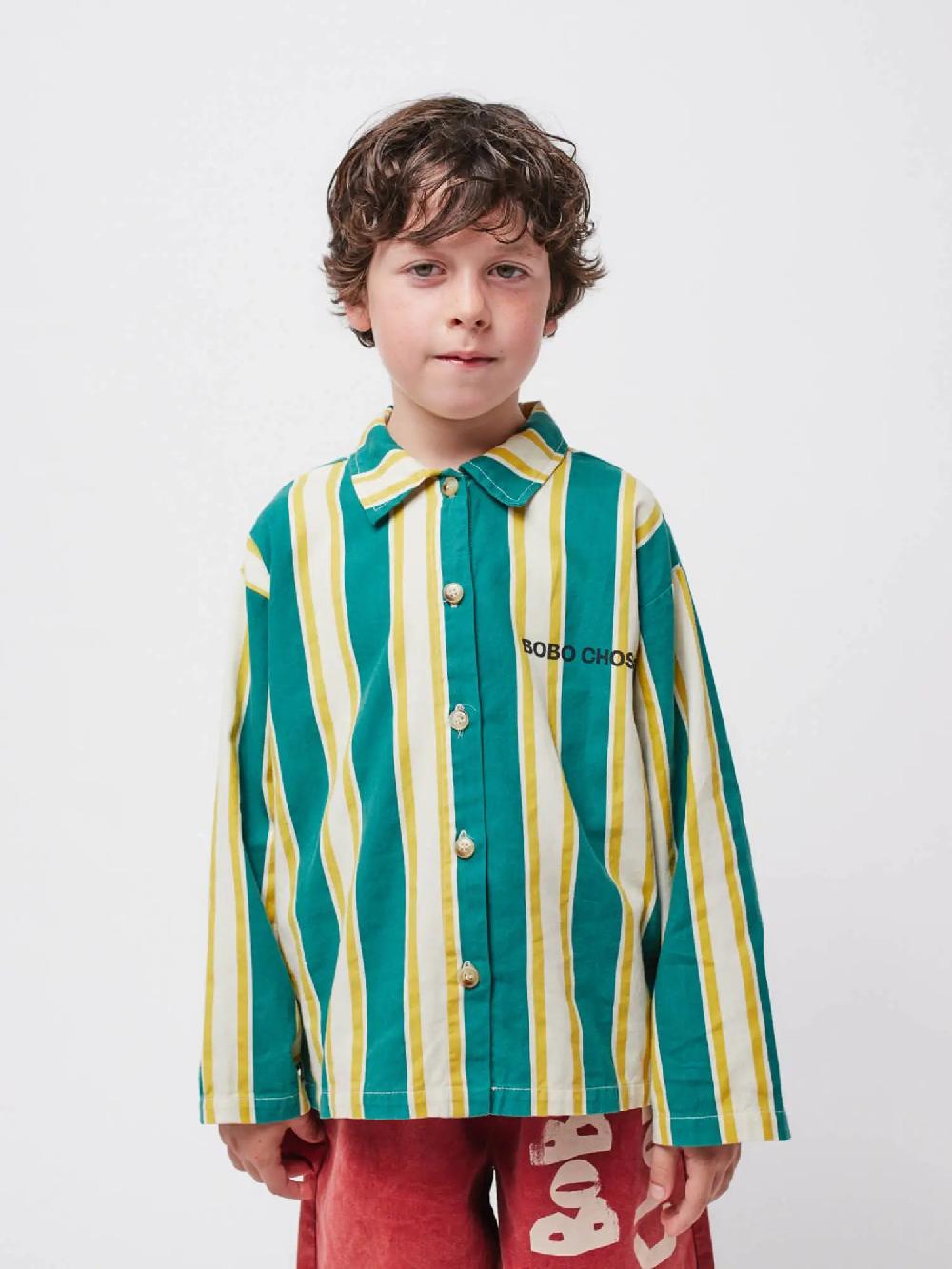 Bobo choses Bobo choses stripes long sleeve shirt