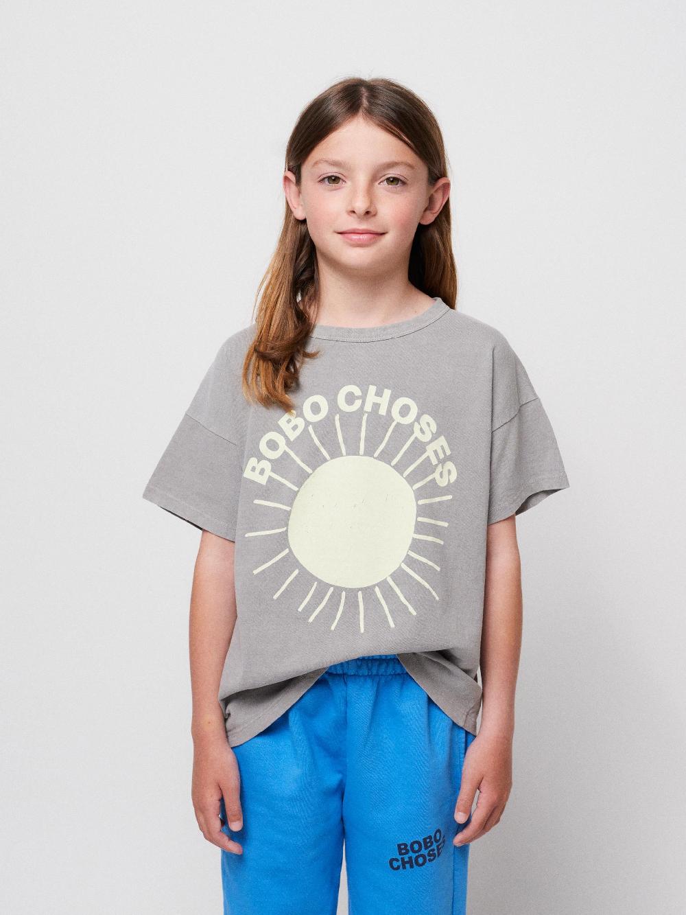Bobo Choses Bobo Choses Sun Grey T-shirt