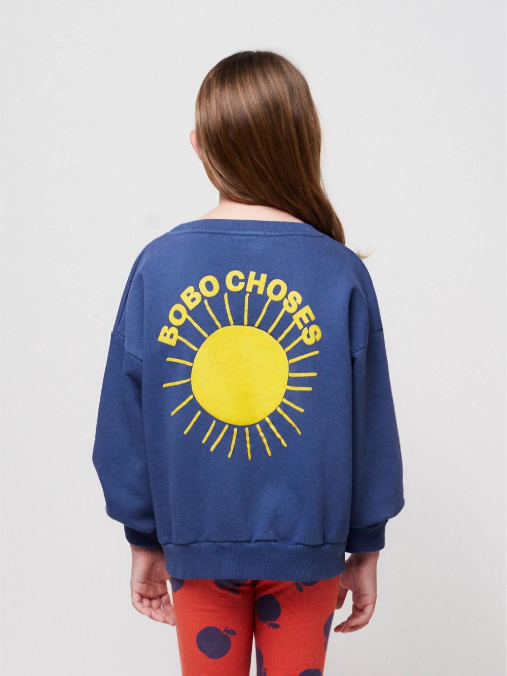 Bobo choses Bobo Choses Sun navy sweatshirt