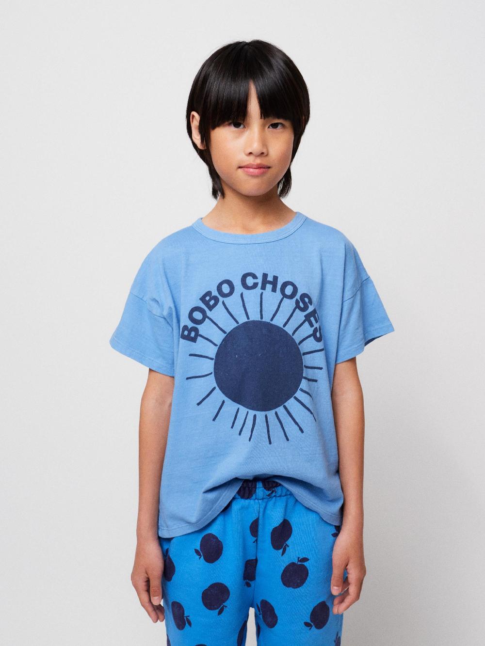 Bobo choses Bobo Choses Sun turquoise T-shirt