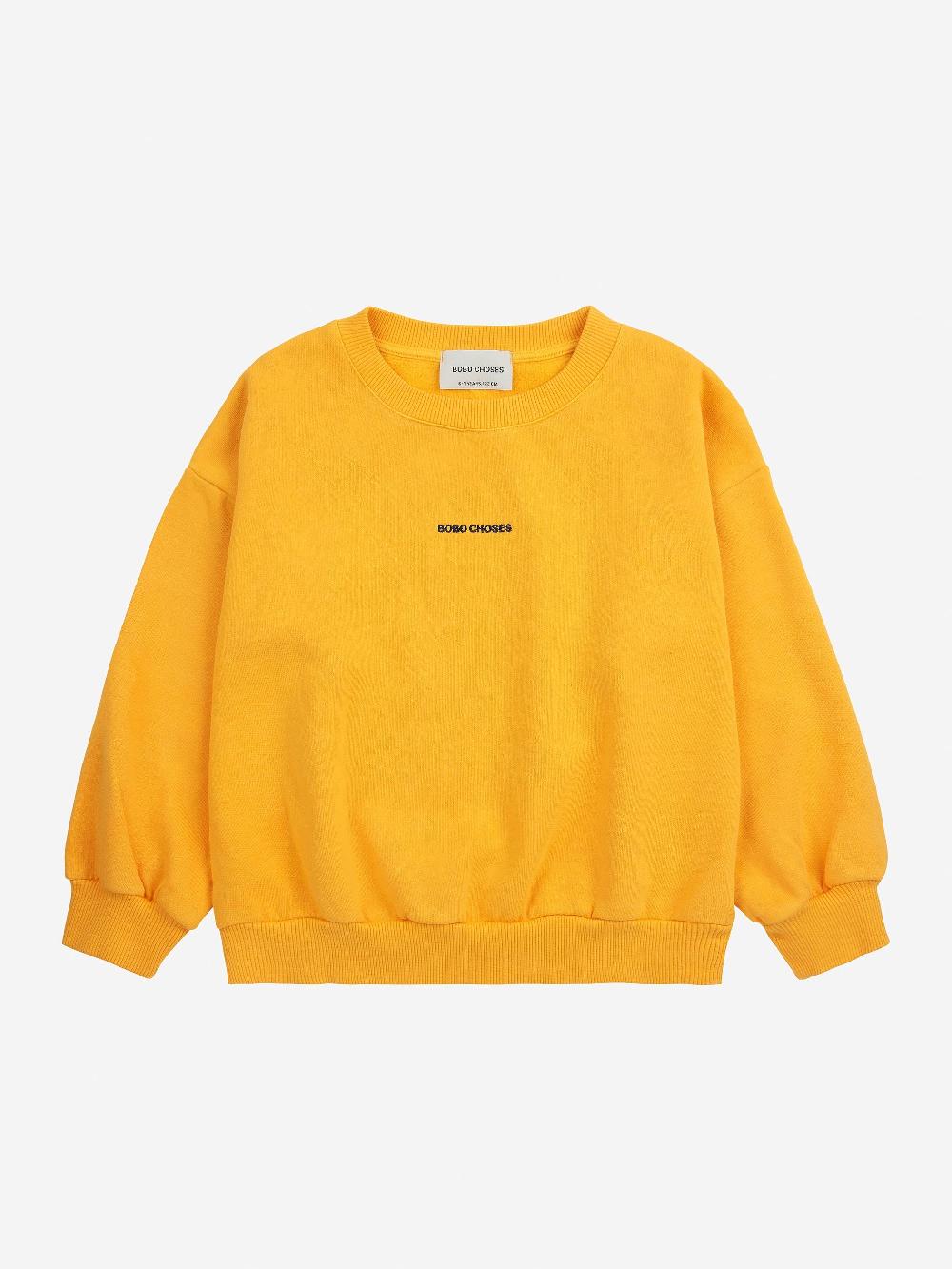 Bobo Choses Bobo Choses Sun Yellow Sweatshirt