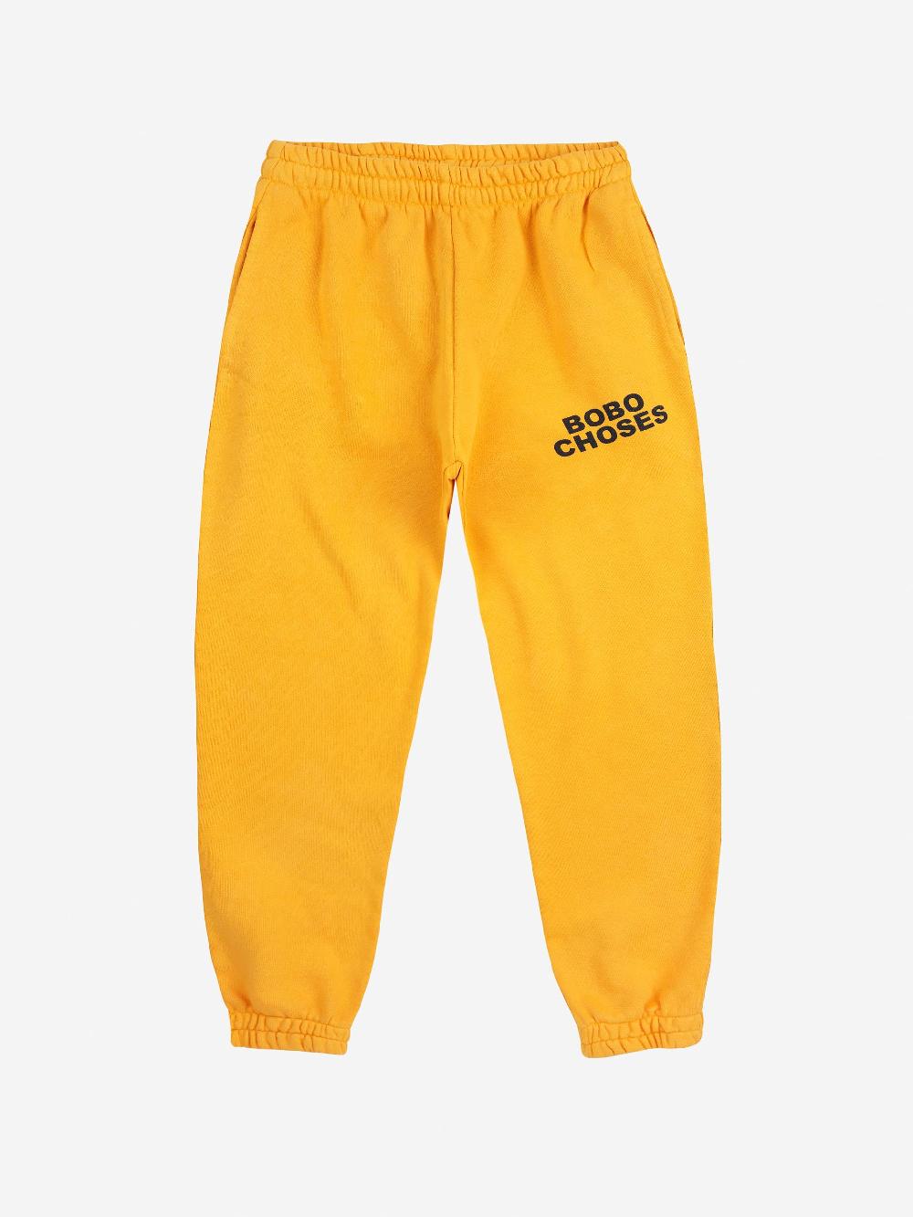 Bobo choses Bobo Choses yellow jogging pants