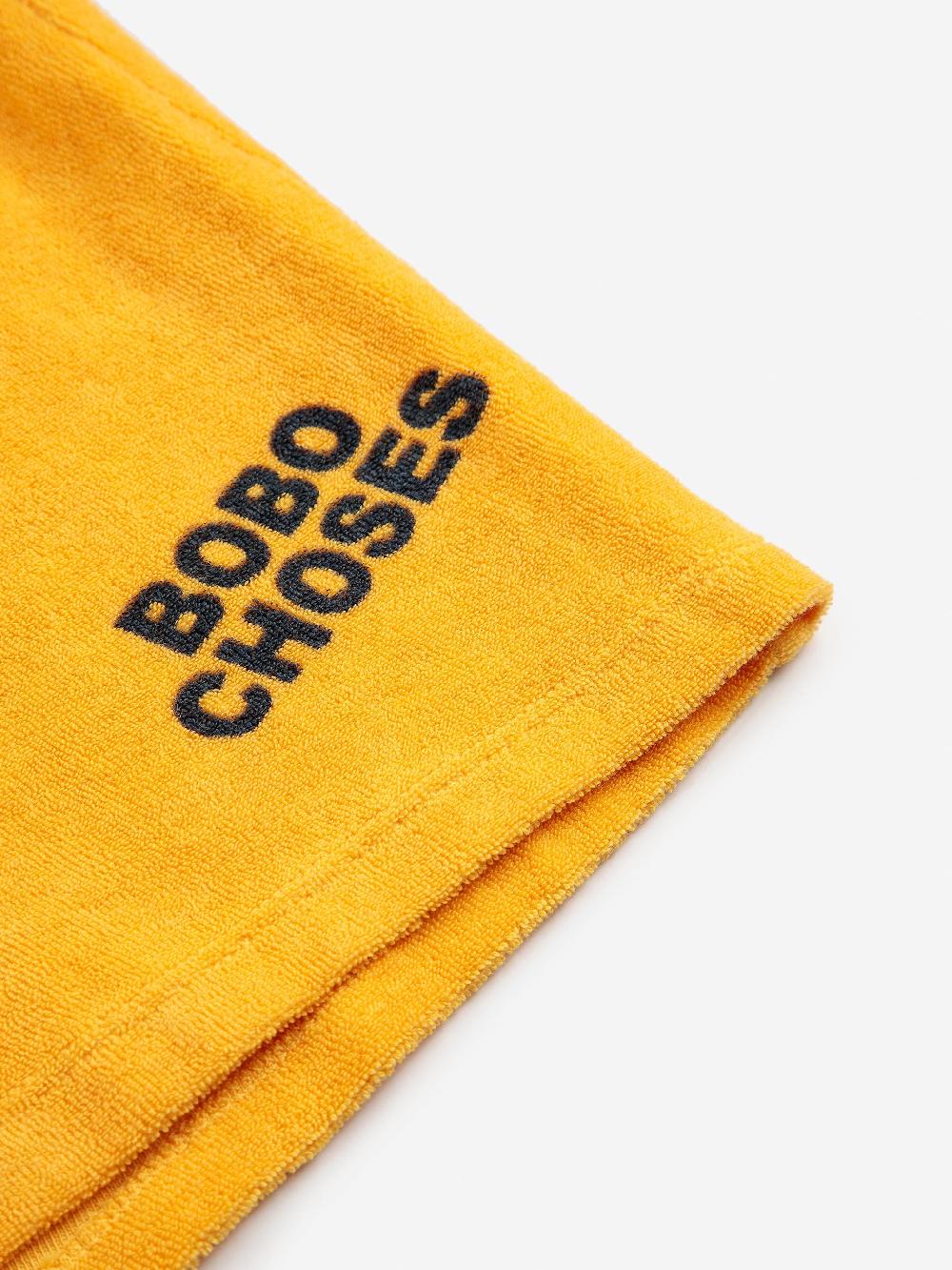 Bobo Choses Bobo Choses Yellow Terry Shorts