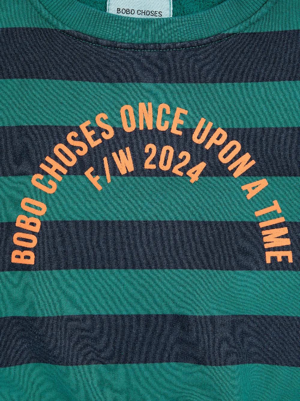 Bobo Choses Bobo Circle Stripes Sweatshirt