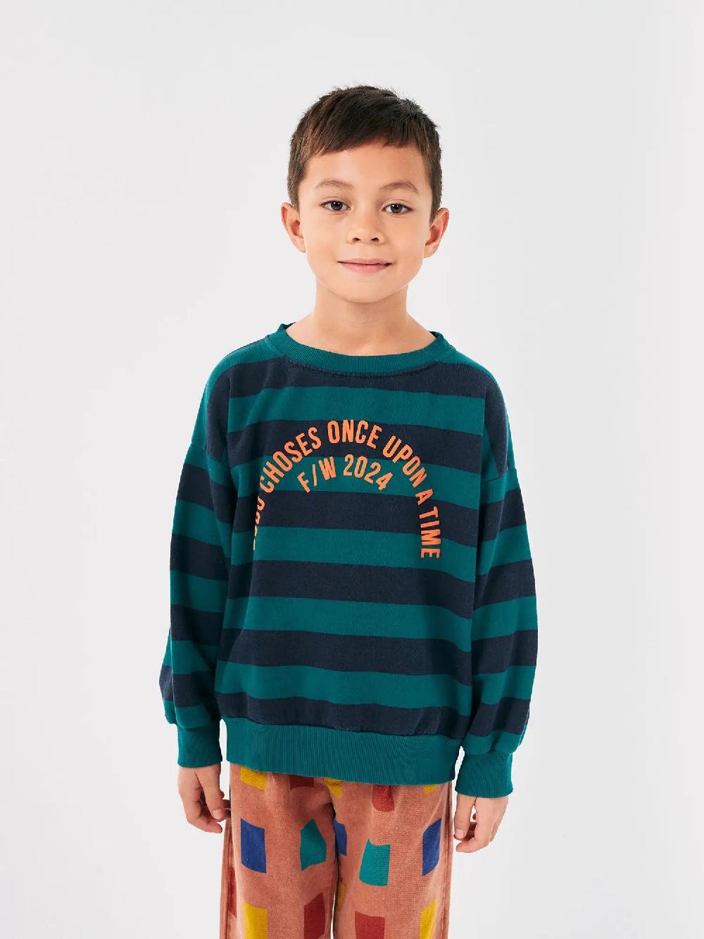 Bobo Choses Bobo Circle Stripes Sweatshirt