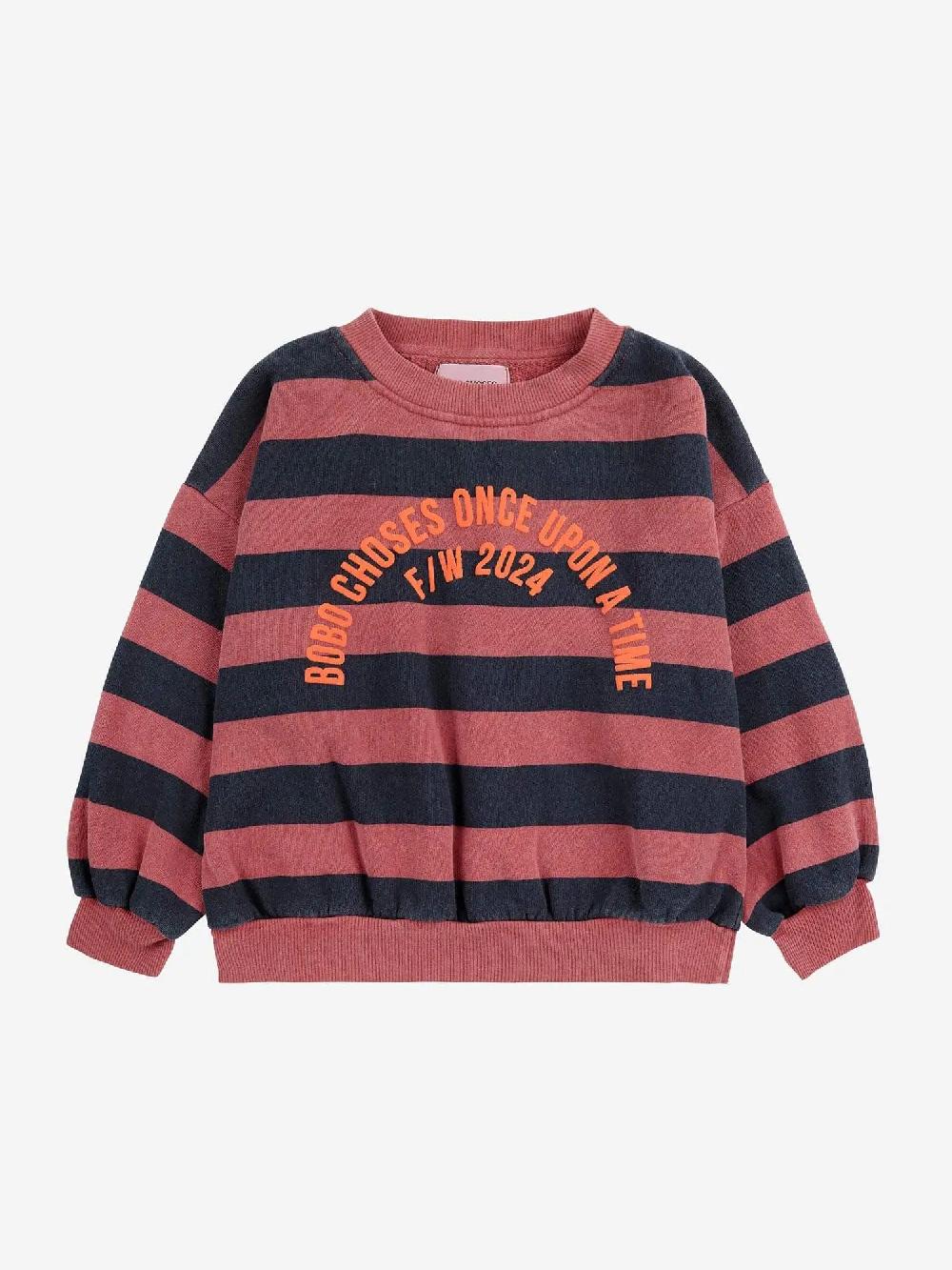 Bobo Choses Bobo Circle Stripes Sweatshirt