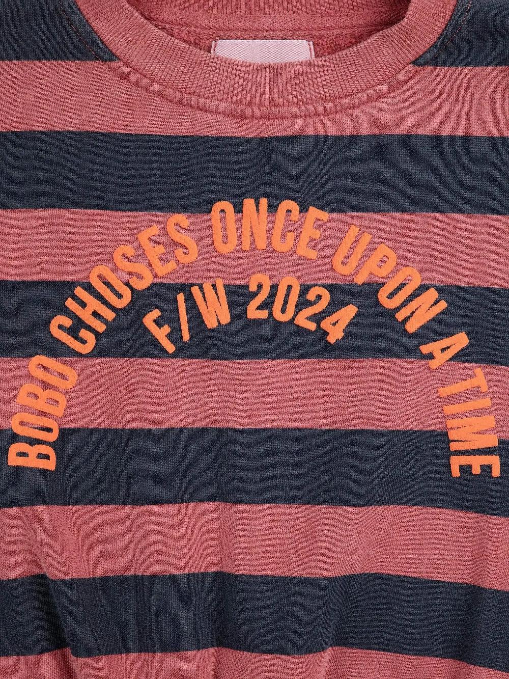 Bobo Choses Bobo Circle Stripes Sweatshirt