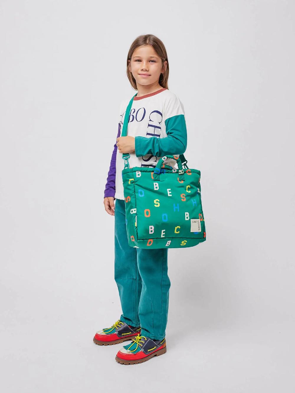 Bobo Choses Bobo Pixel Letters All Over Bag