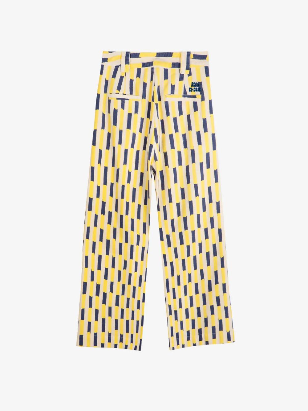 Bobo Choses Brush Strokes Wide-leg Pants