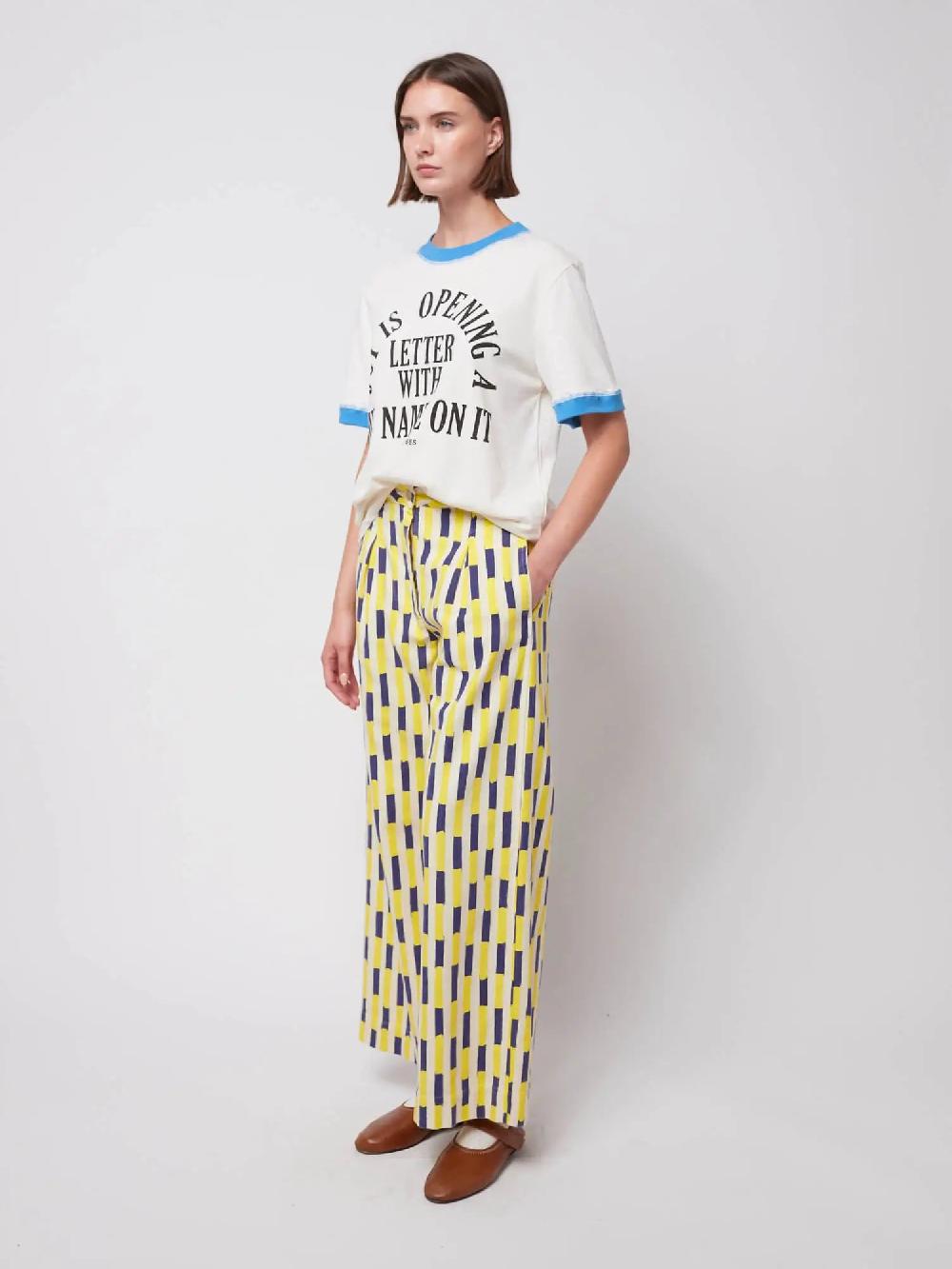 Bobo choses Brush strokes wide-leg pants