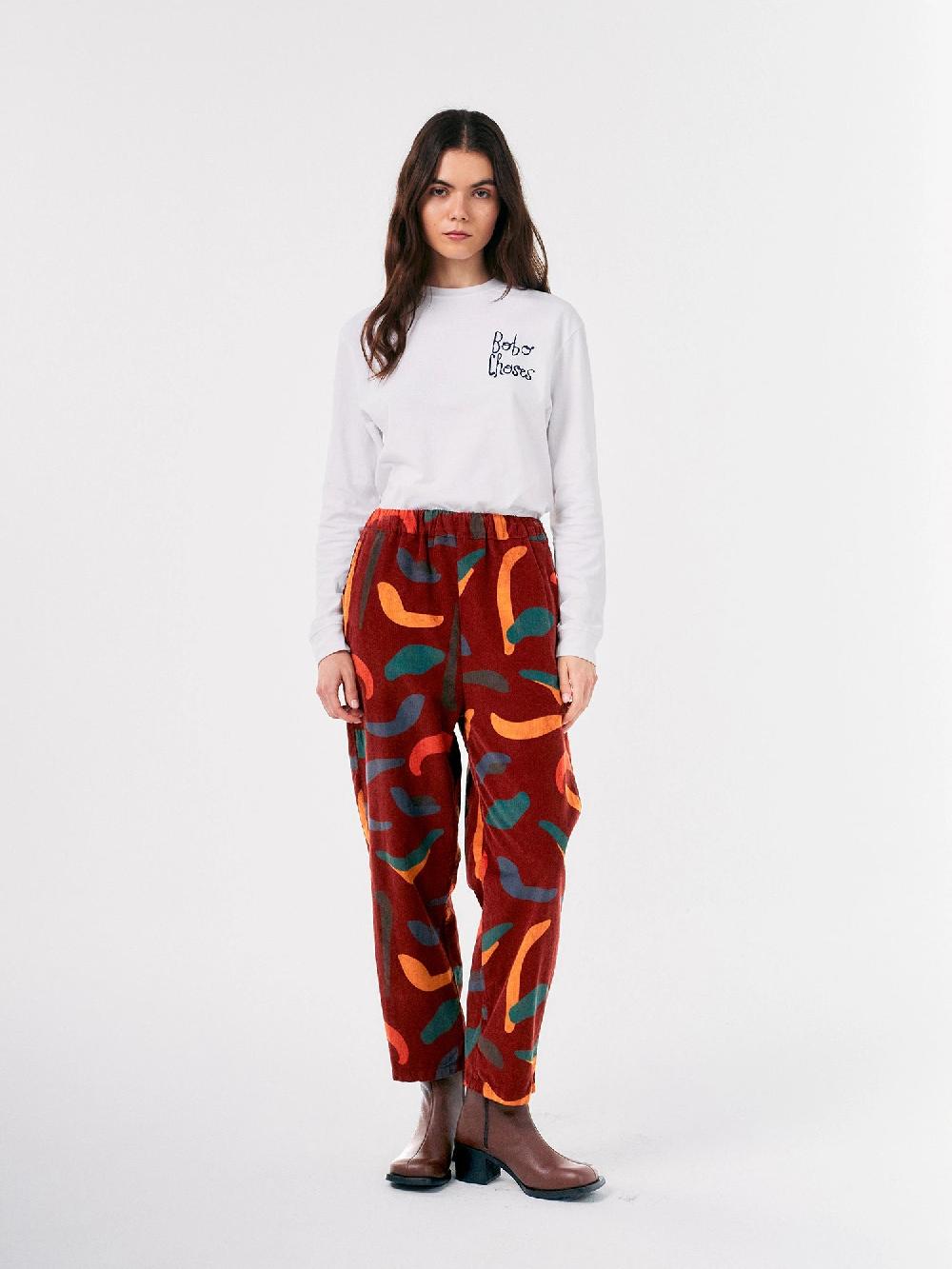 Bobo choses Brushstrokes printed cocoon pants