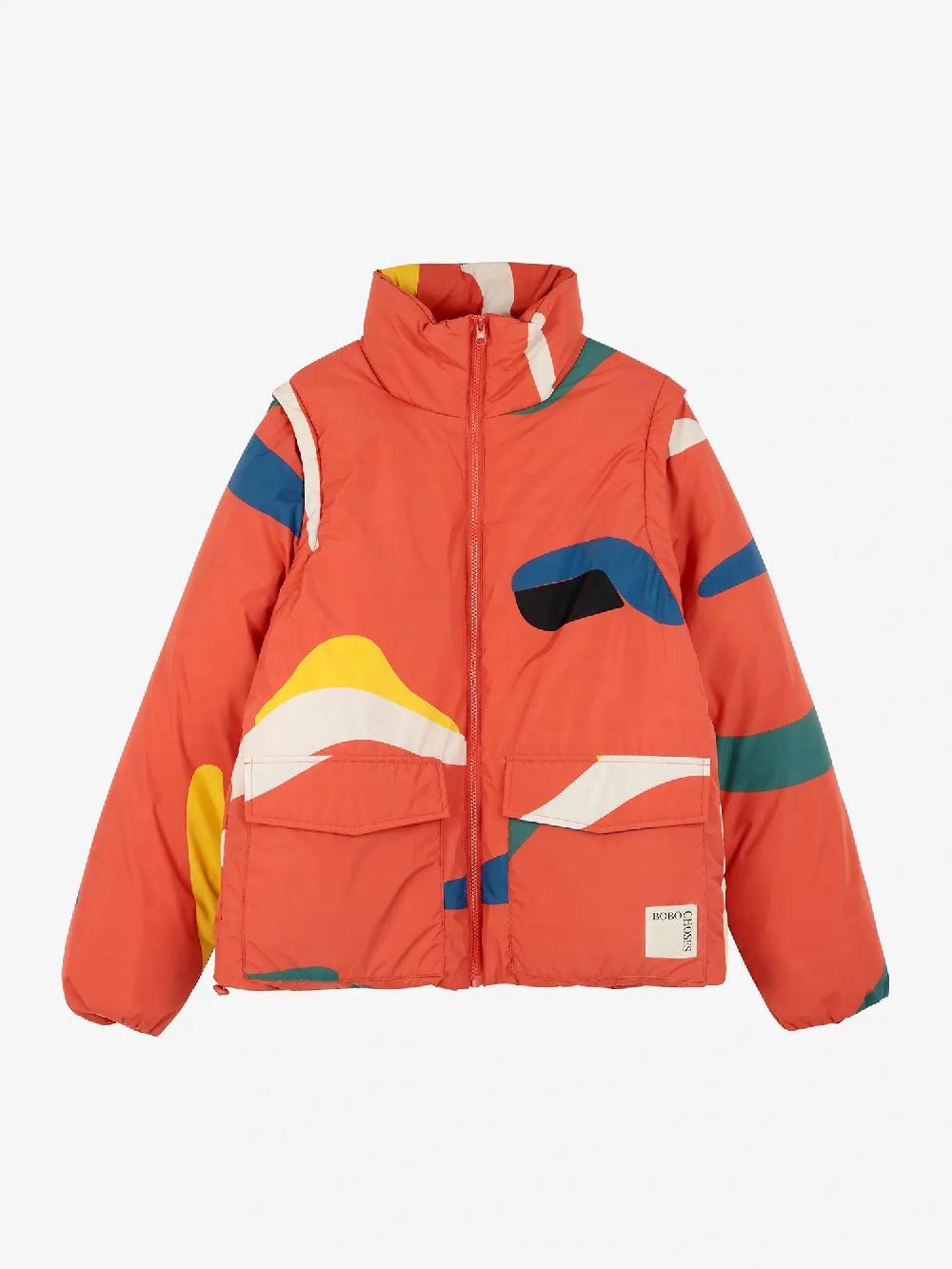 Bobo Choses Brushstrokes Printed Puffer