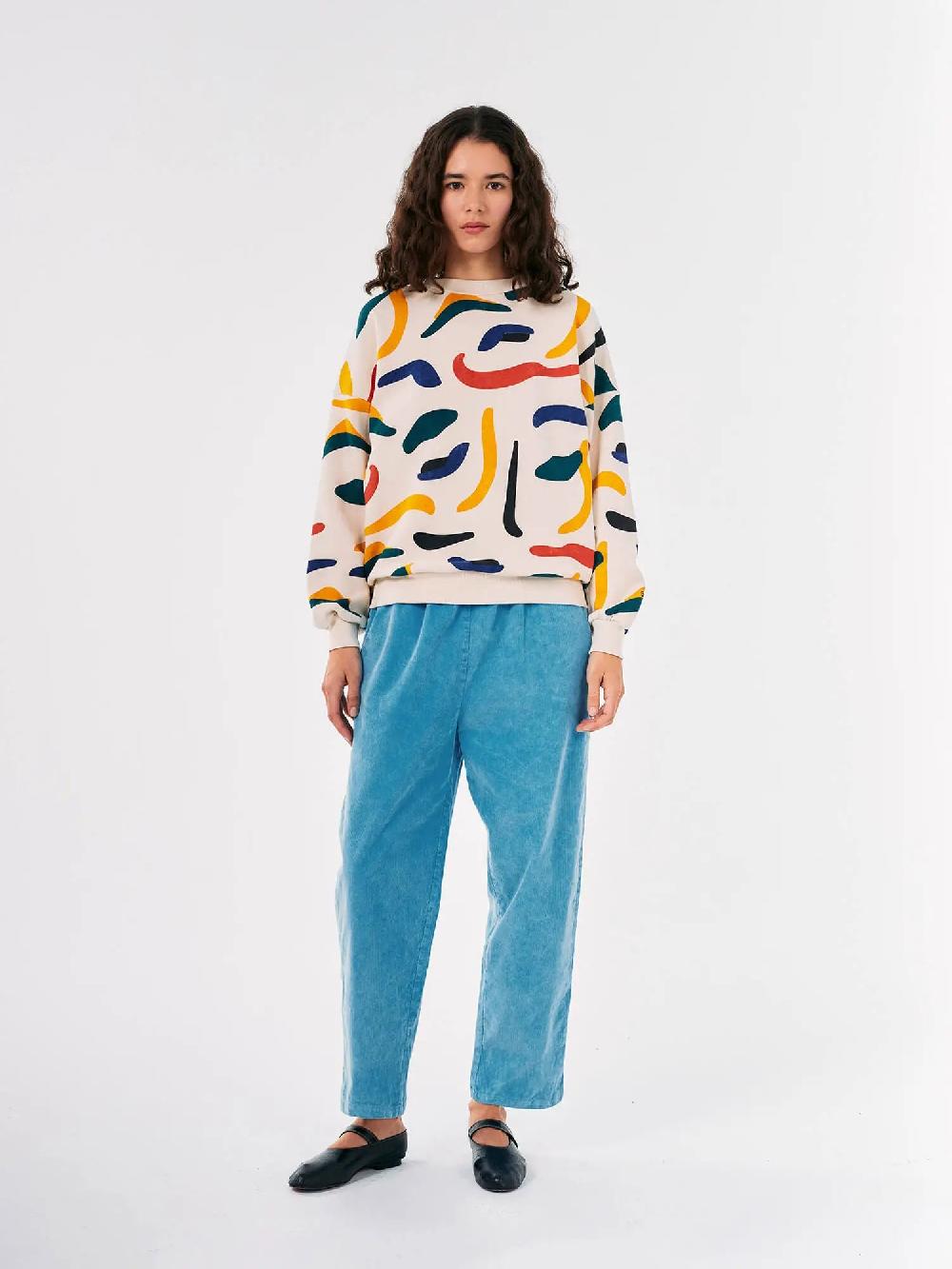 Bobo Choses Brushstrokes Printed Sweatshirt