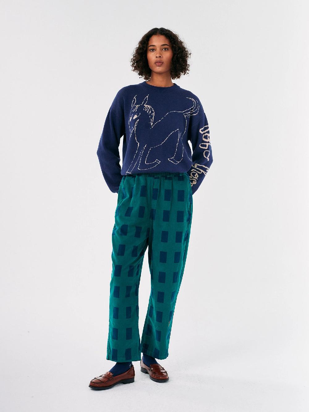 Bobo Choses Checked Corduroy Cocoon Pants