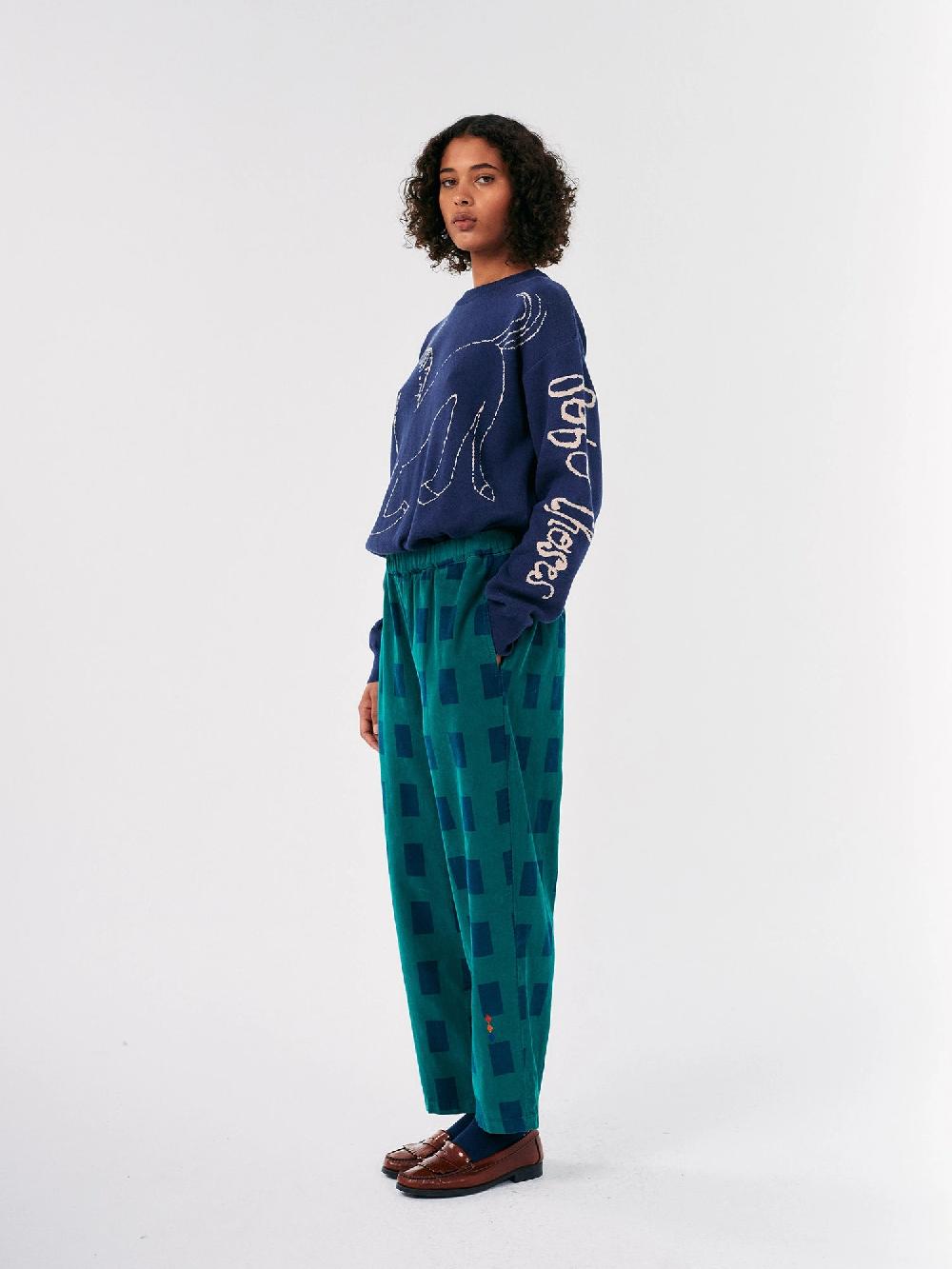 Bobo Choses Checked Corduroy Cocoon Pants