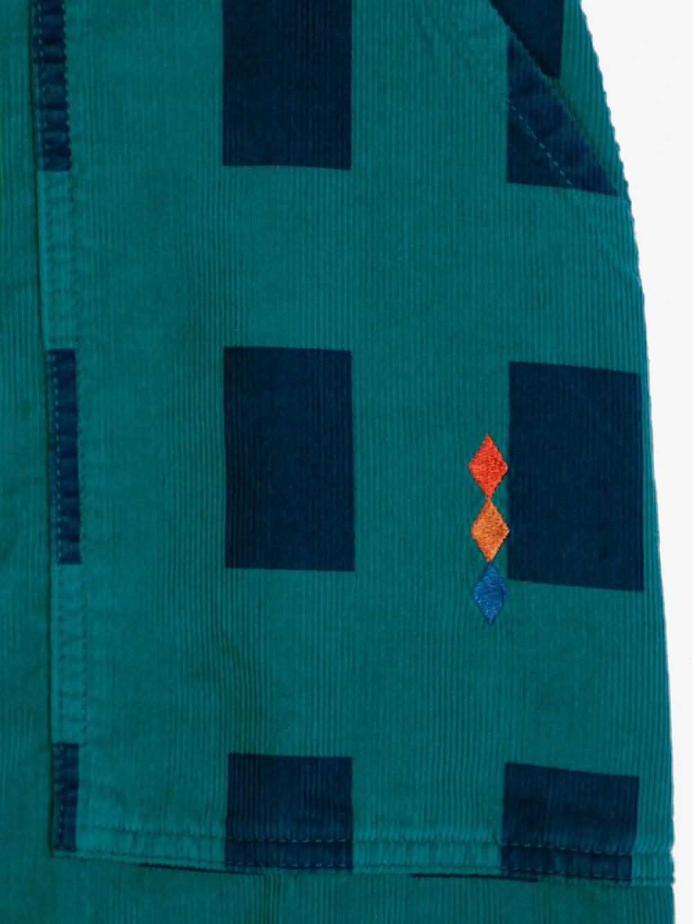 Bobo Choses Checked Corduroy Pencil Skirt