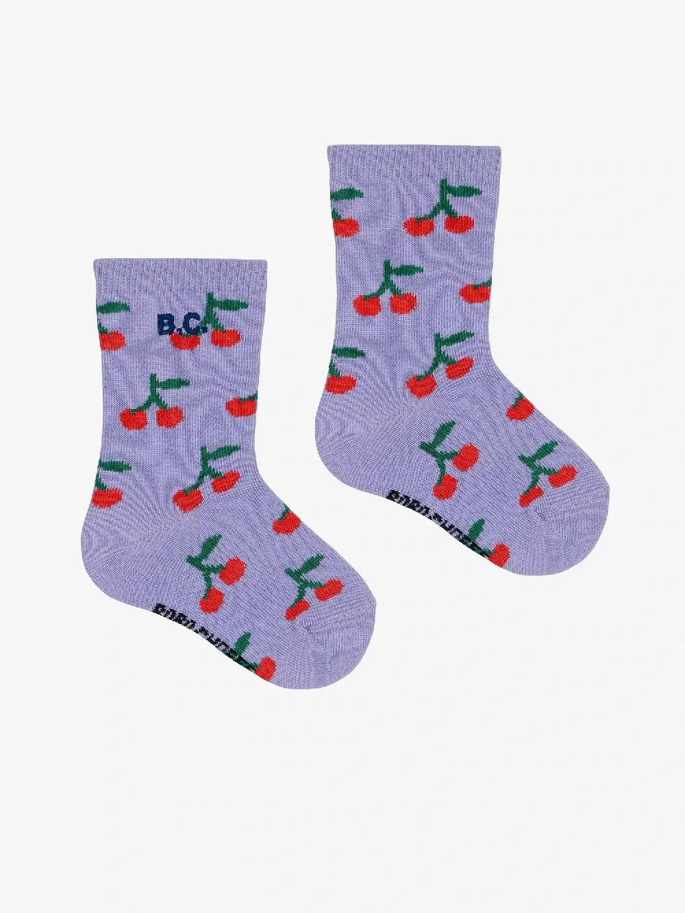 Bobo Choses Cherry All Over Short Socks