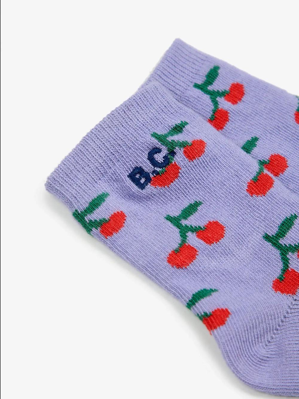 Bobo Choses Cherry All Over Short Socks