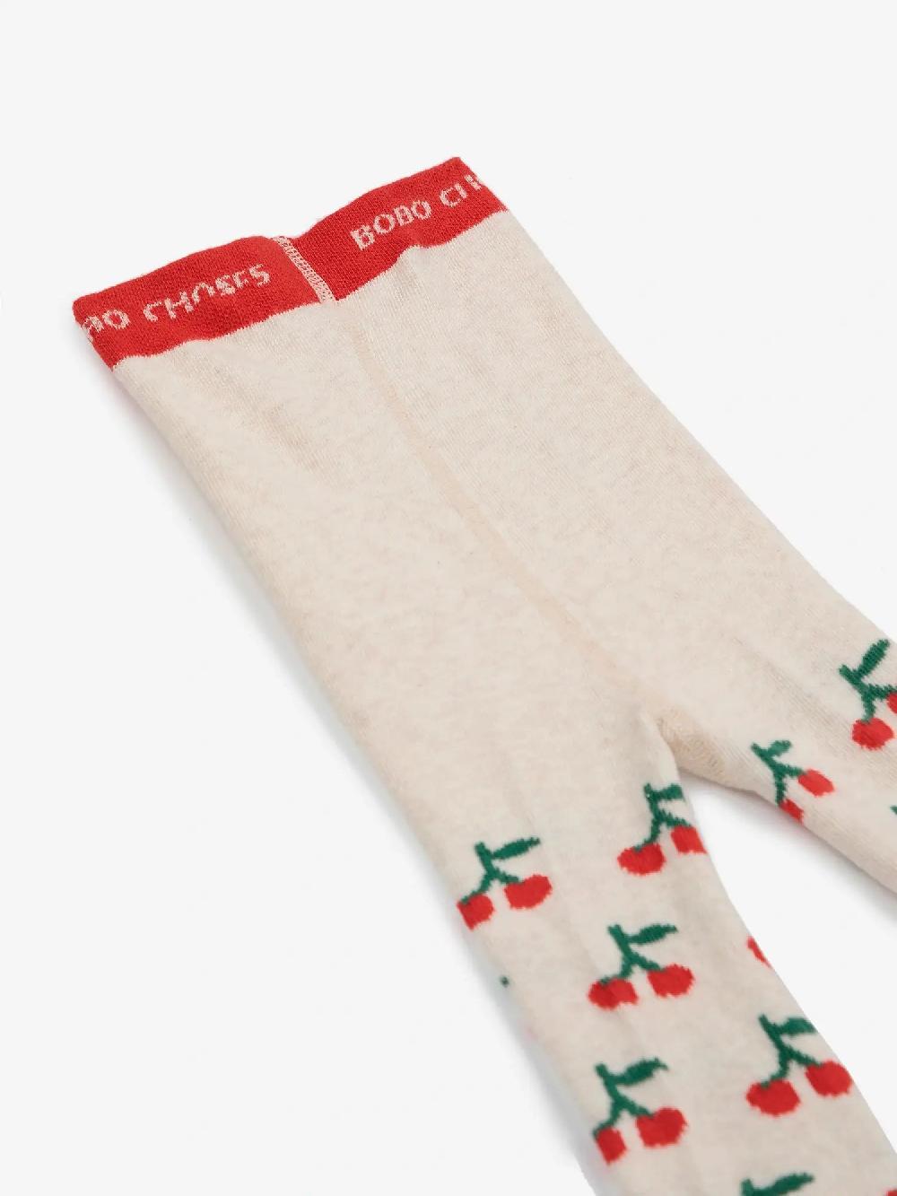 Bobo Choses Cherry All Over Tights
