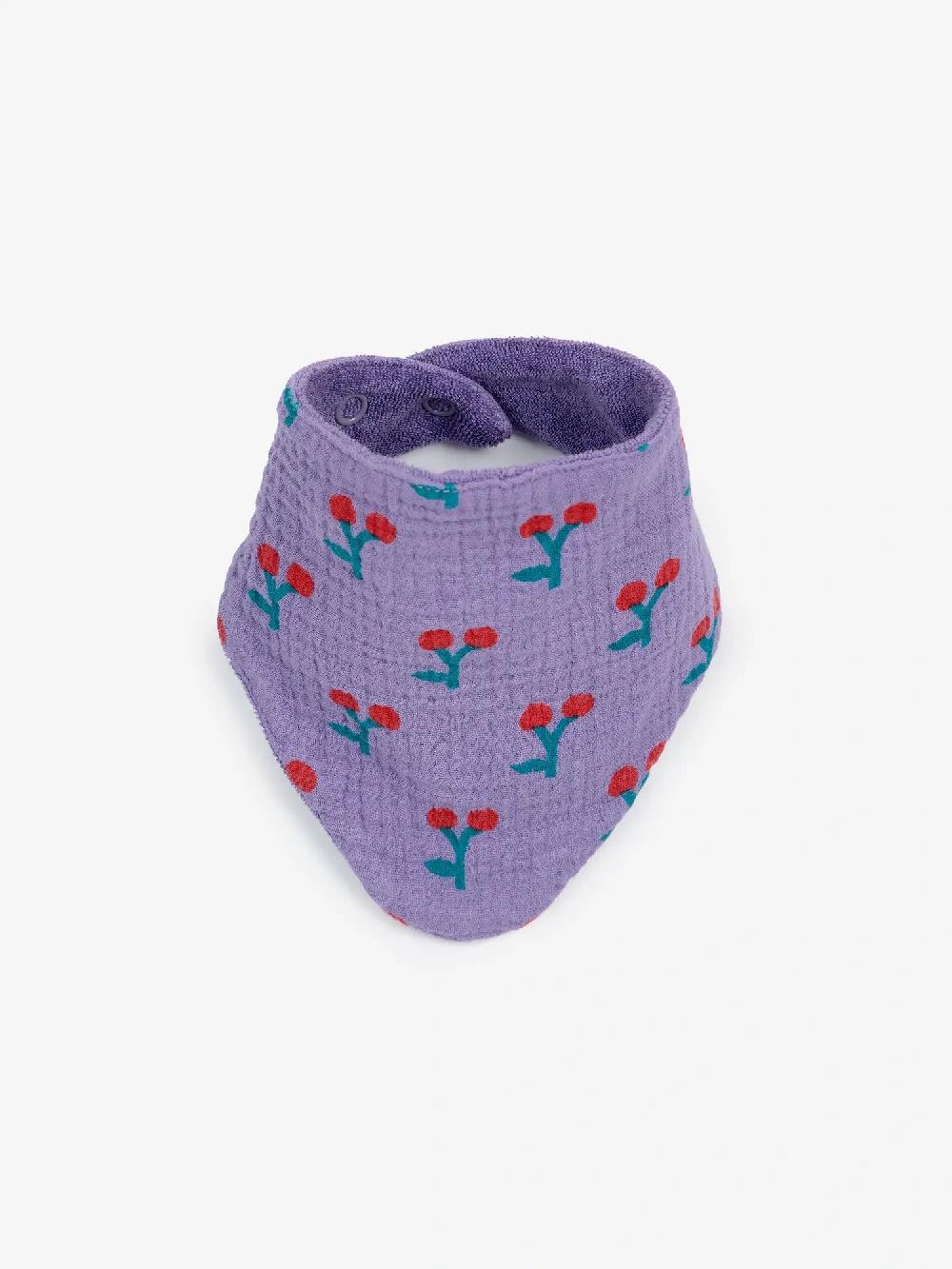 Bobo Choses Cherry Allover Muslin And Bib Set