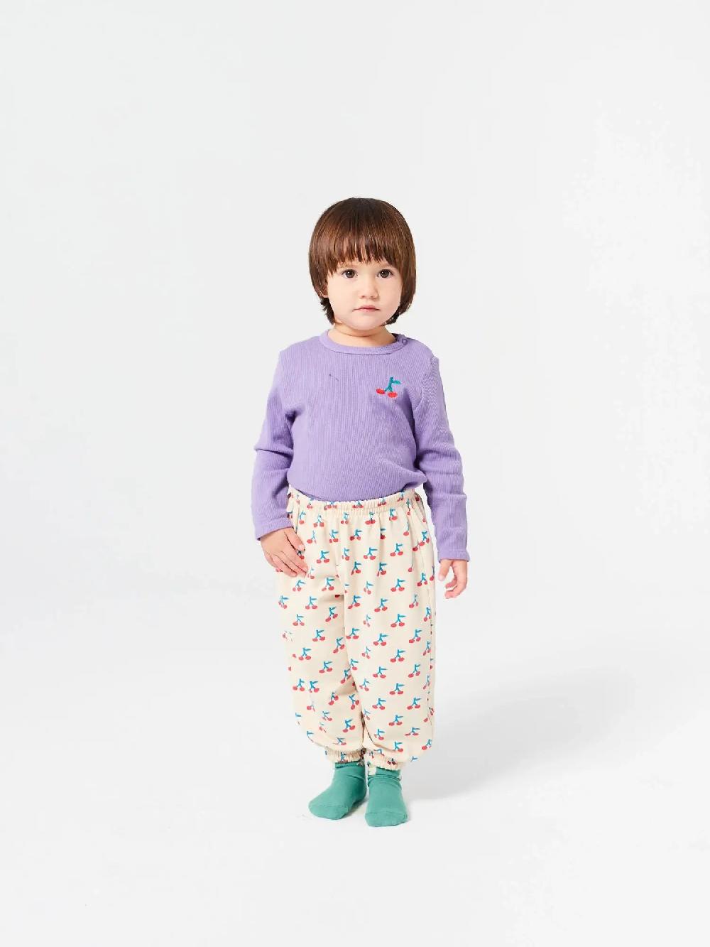 Bobo Choses Cherry Long Sleeve Tight T-shirt
