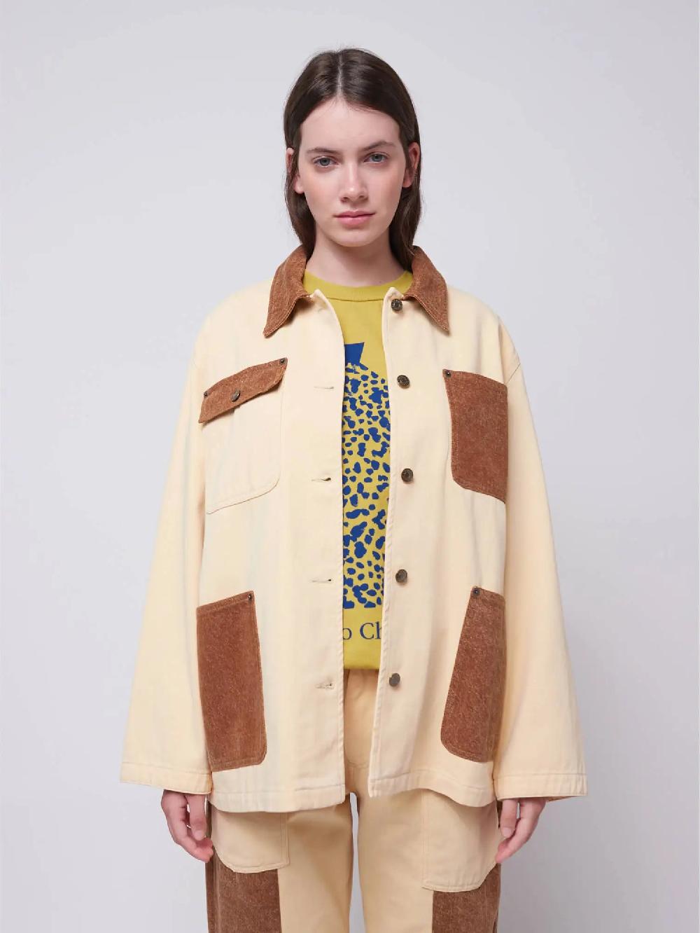 Bobo Choses Color Block Cotton Jacket