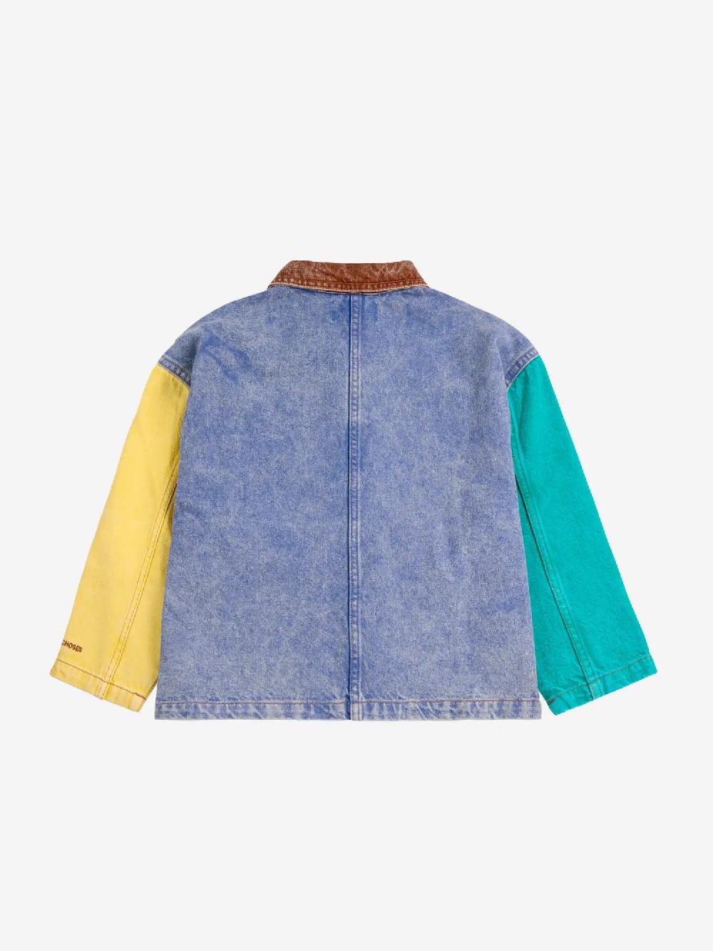 Bobo Choses Color Block Denim Jacket