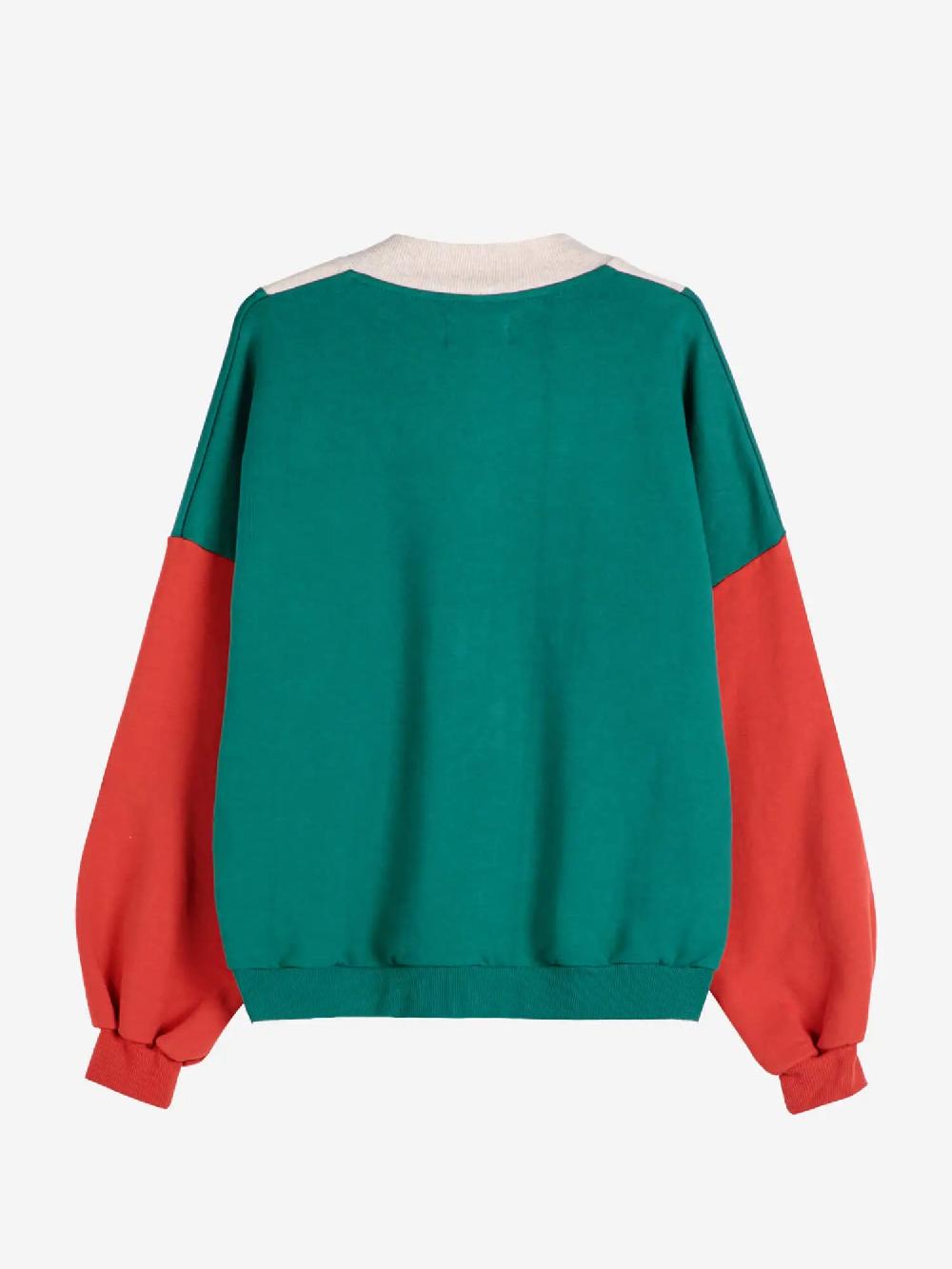 Bobo Choses Color Block Drop Shoulder Sweatshirt